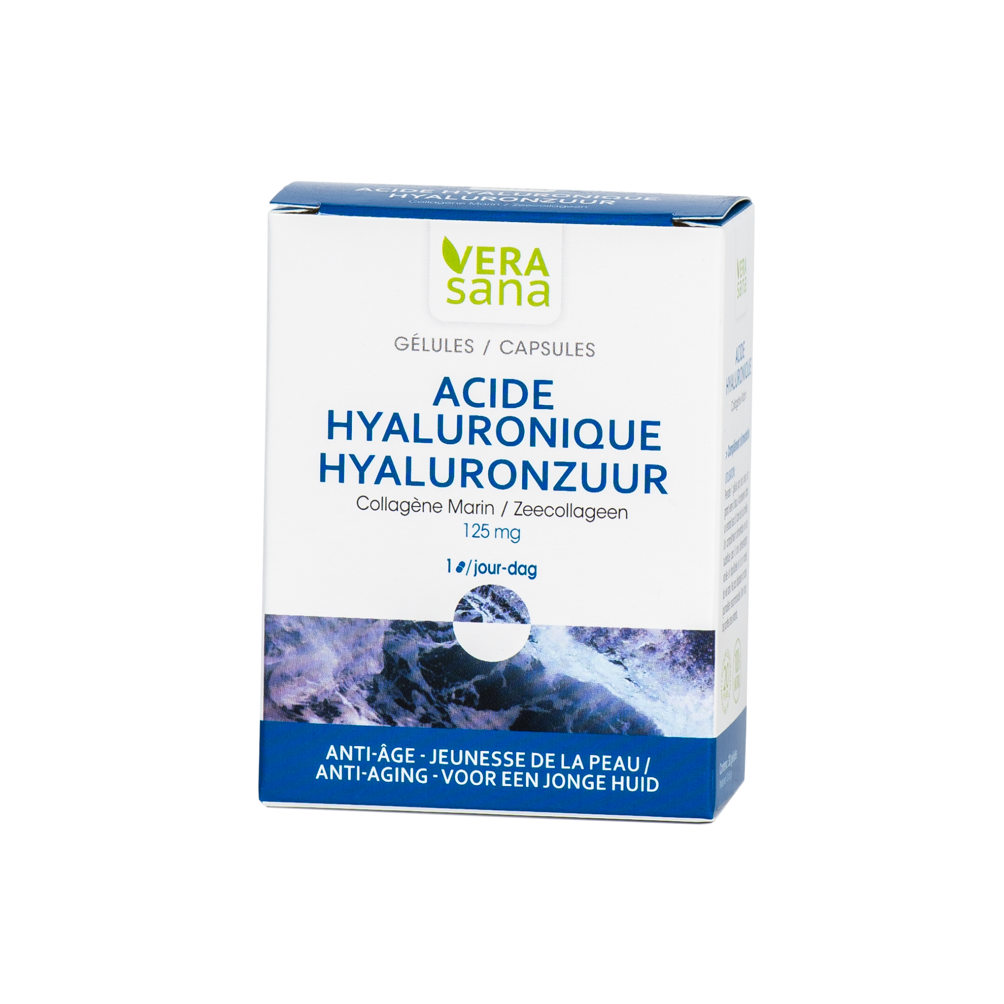 Acide hyaluronique + collagène marin